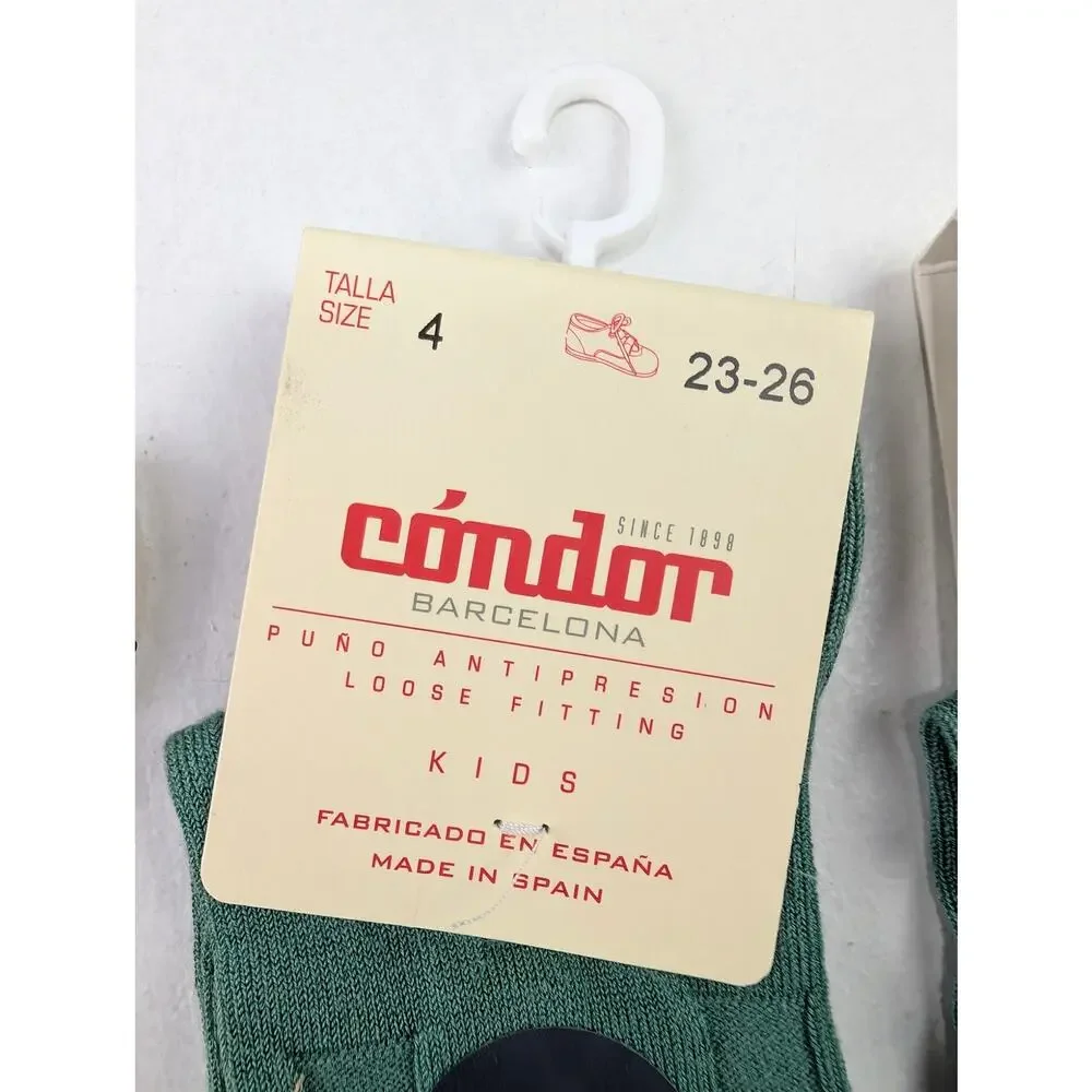 Condor 3 Pair Mustard & Green Dress Sock Bundle - Shoe Size 23-26 eu (7-9 us)